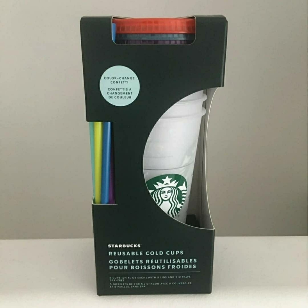 Starbucks color changing cups
